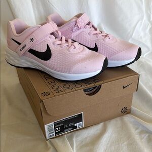 Nike Kids Revolution 6 Pink Running Shoes